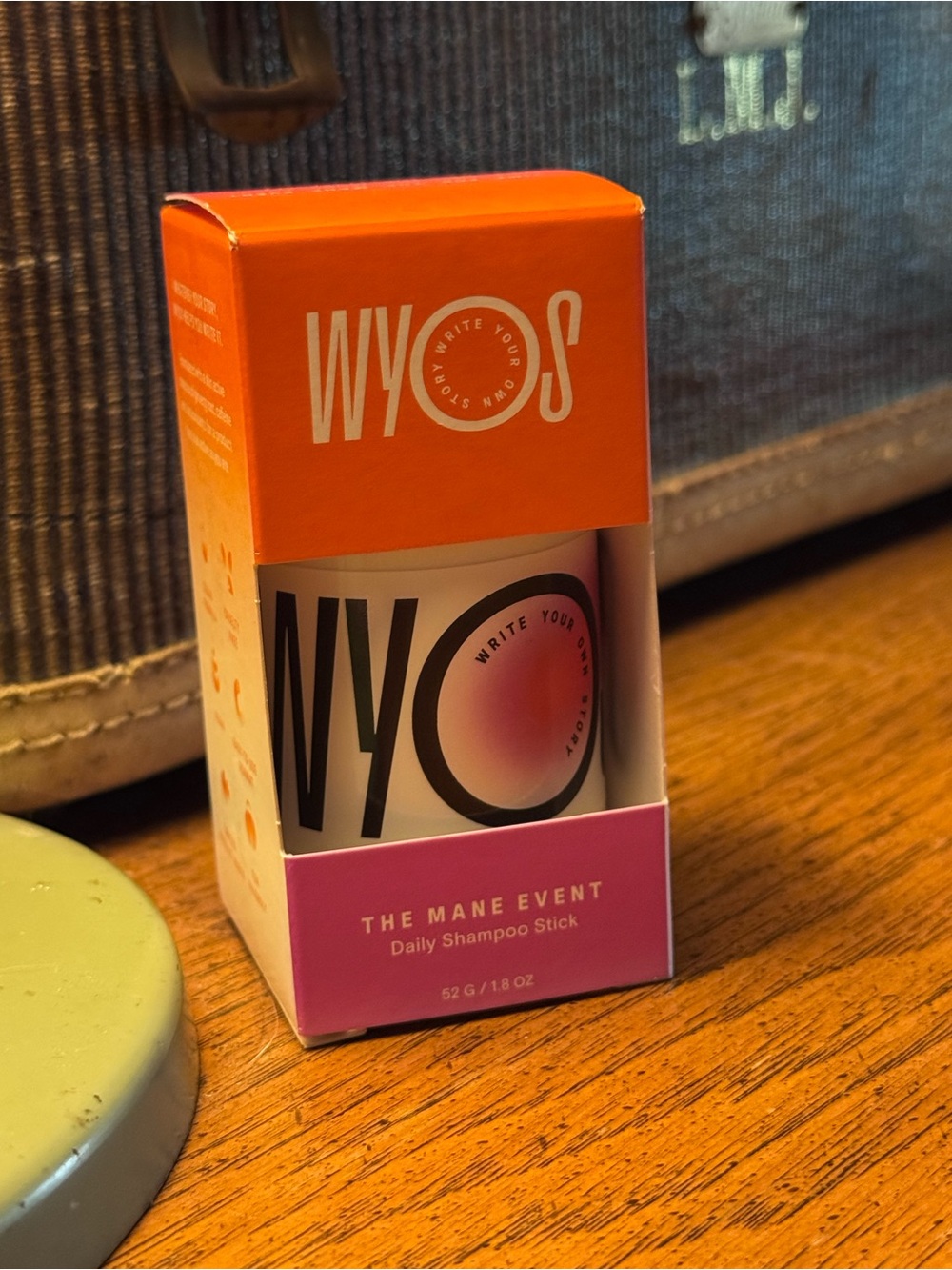WYOS The Mane Event Daily Shampoo Stick - Orange & Pink